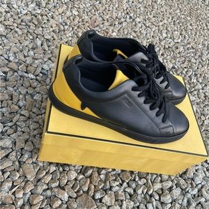 Fendi bug eye low top sneaker